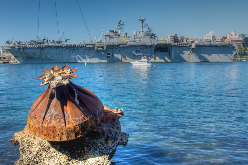 USS Bonhomme Richard in Sydney