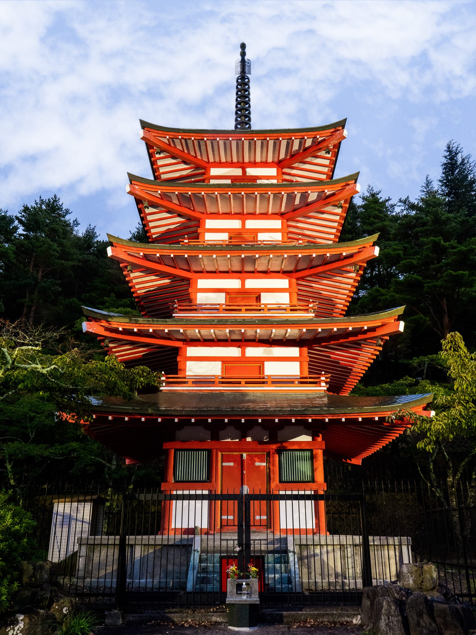 Gazing up to the Pagoda