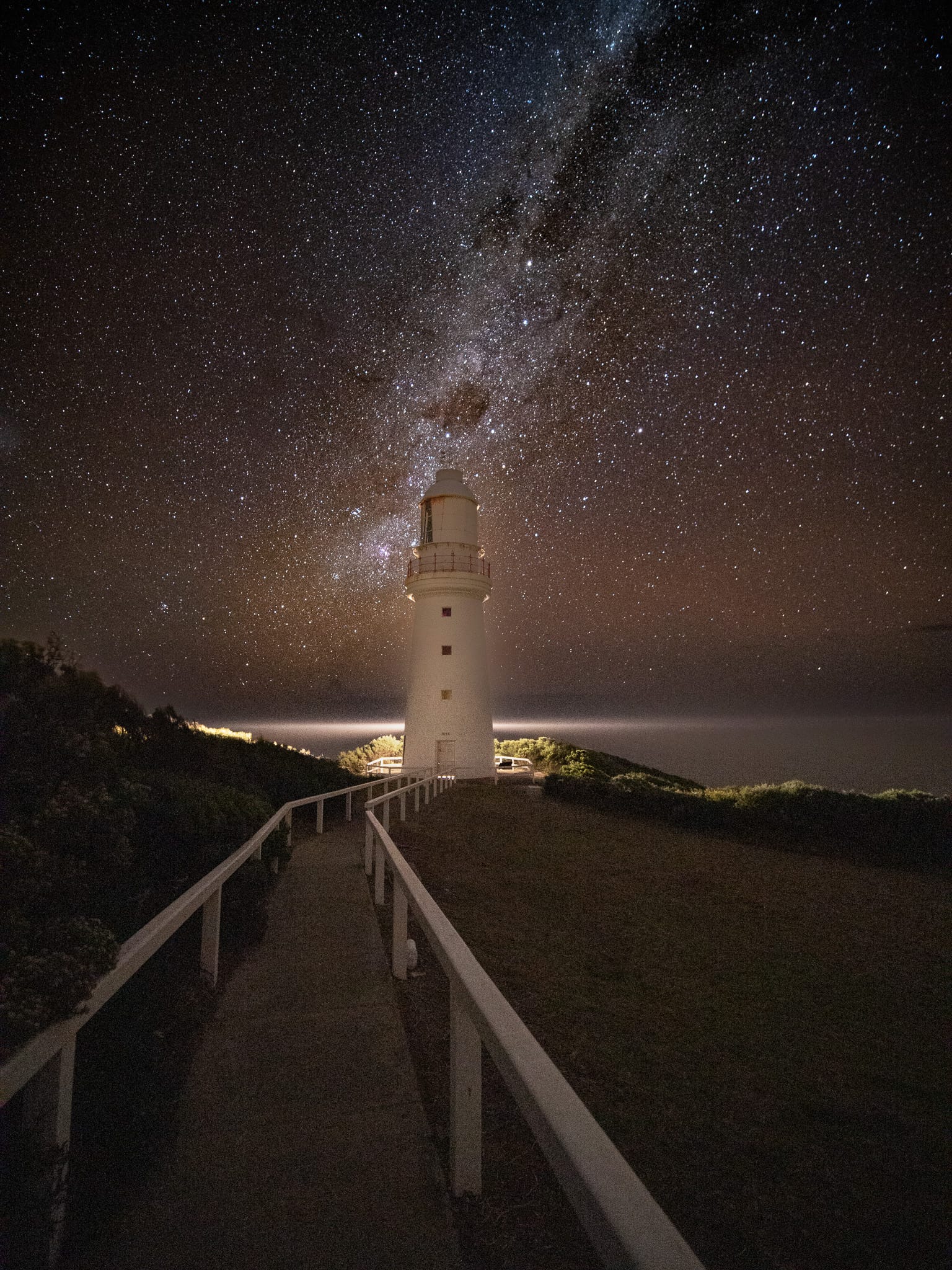 Milky Way over the Lightstation