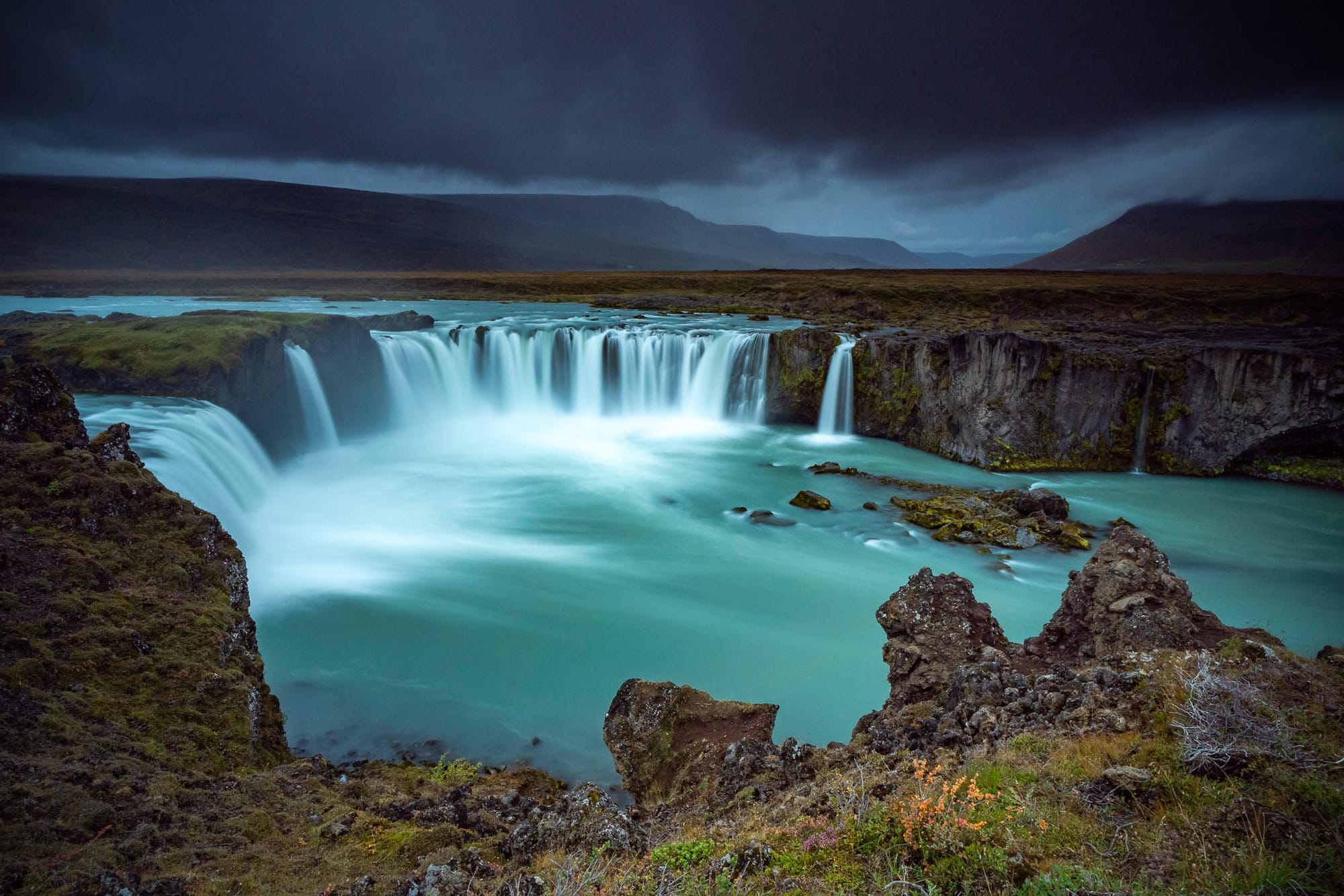 Storm over Godafoss