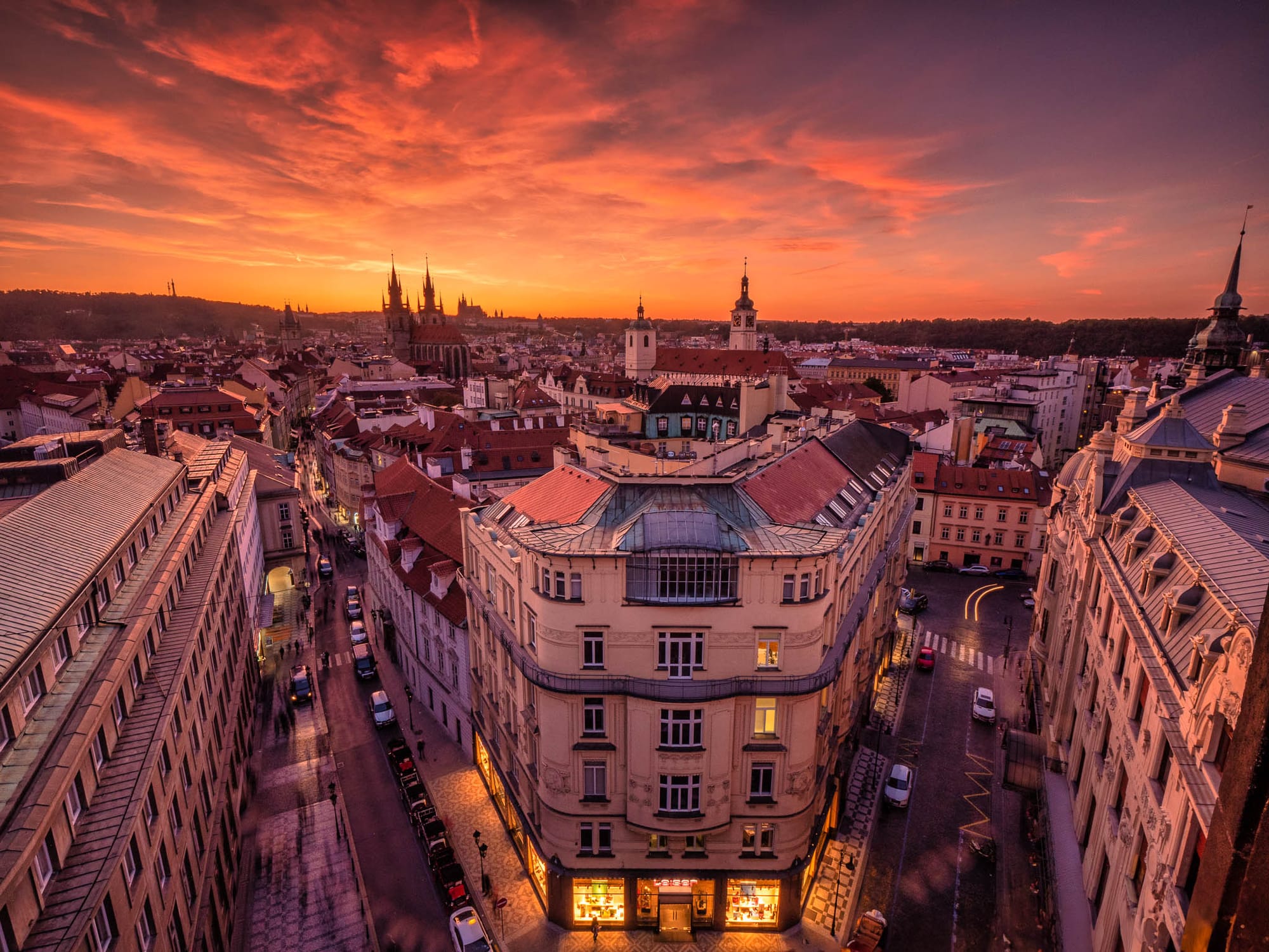 Prague Sunset