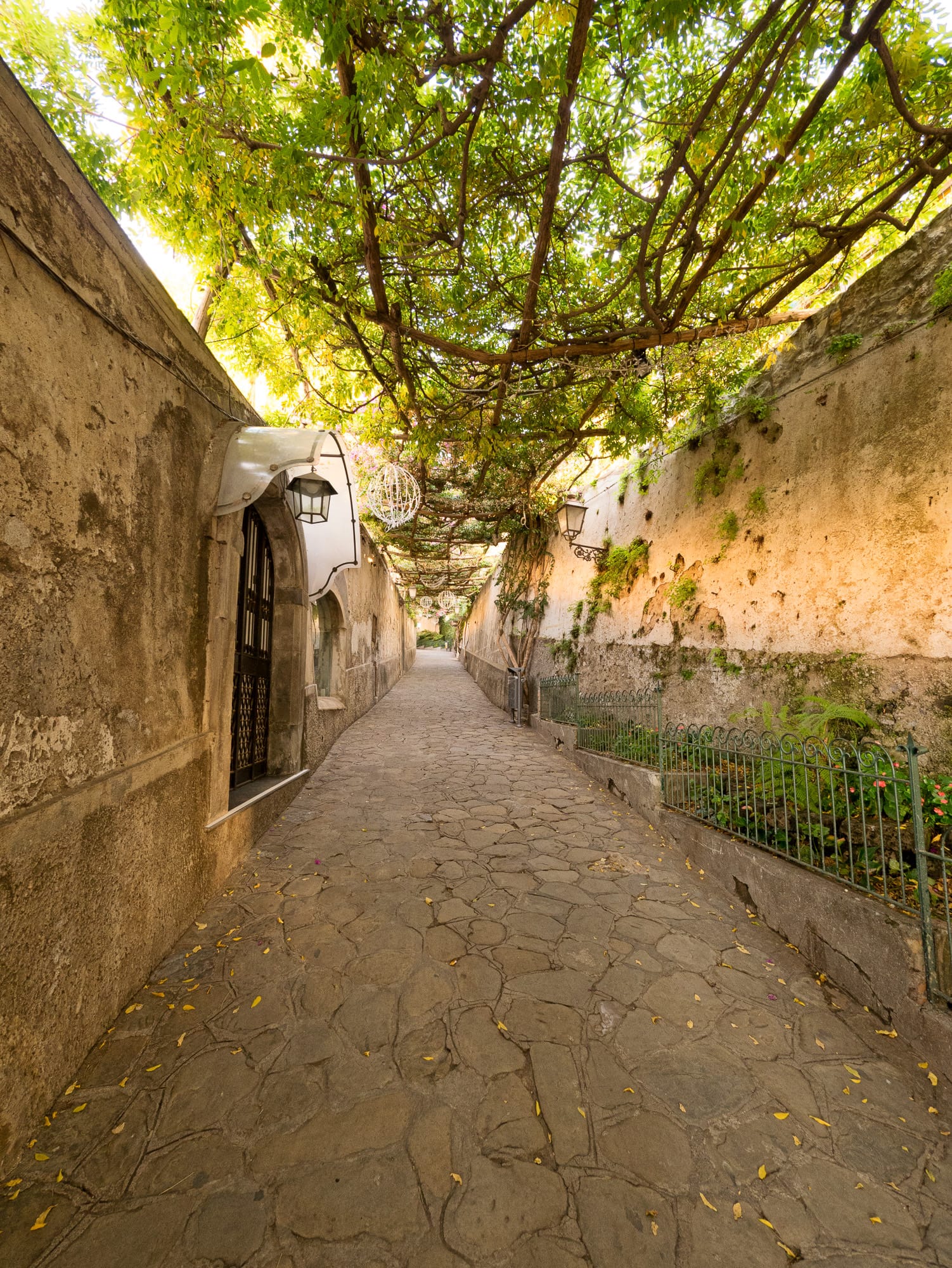 Cobblestone Passageway