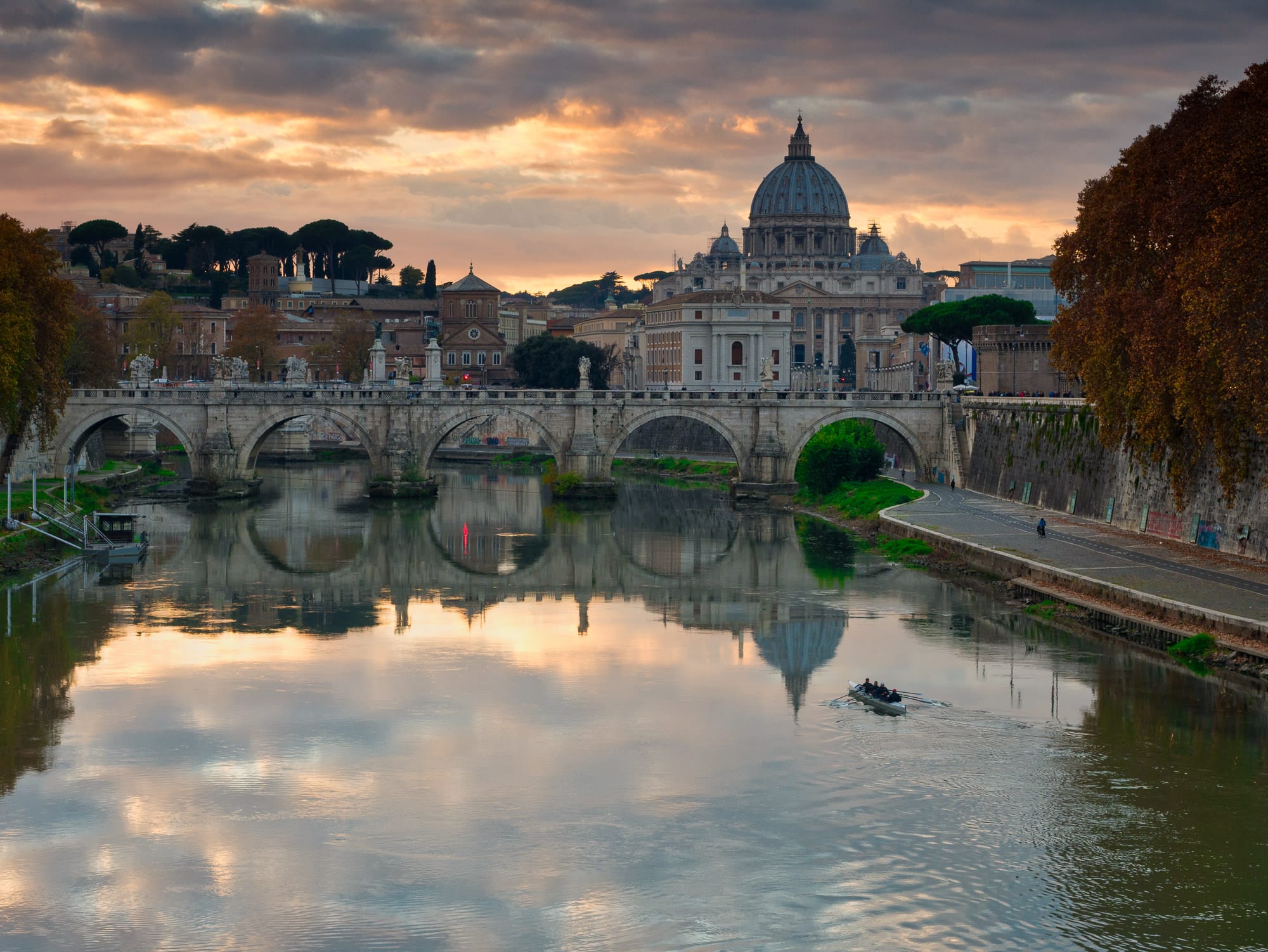 Vatican Sunset