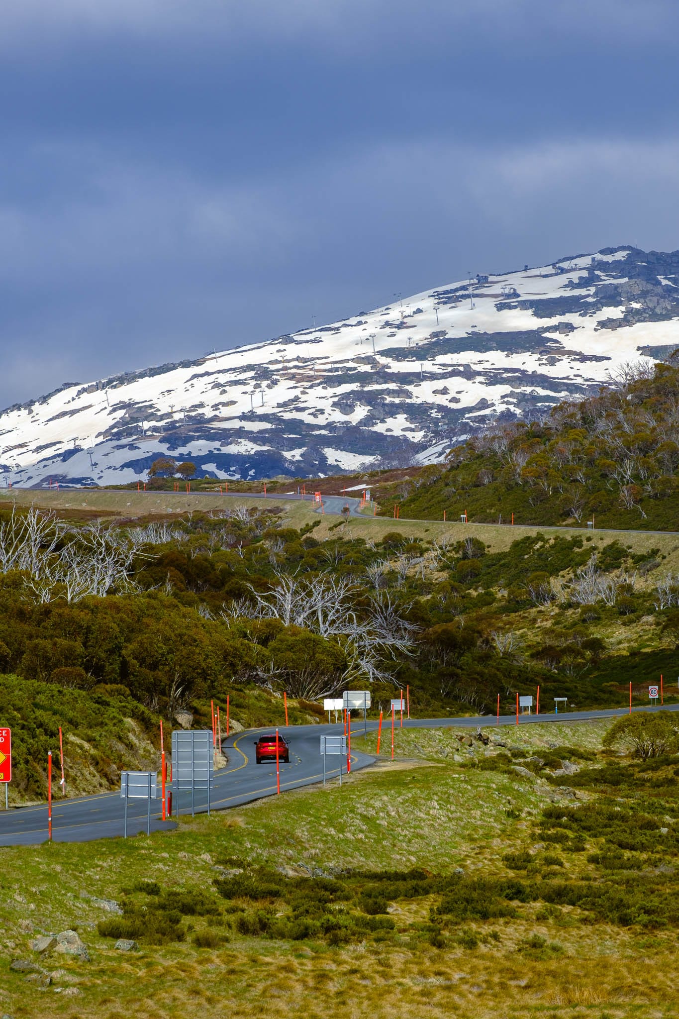 Road to Mt Perisher