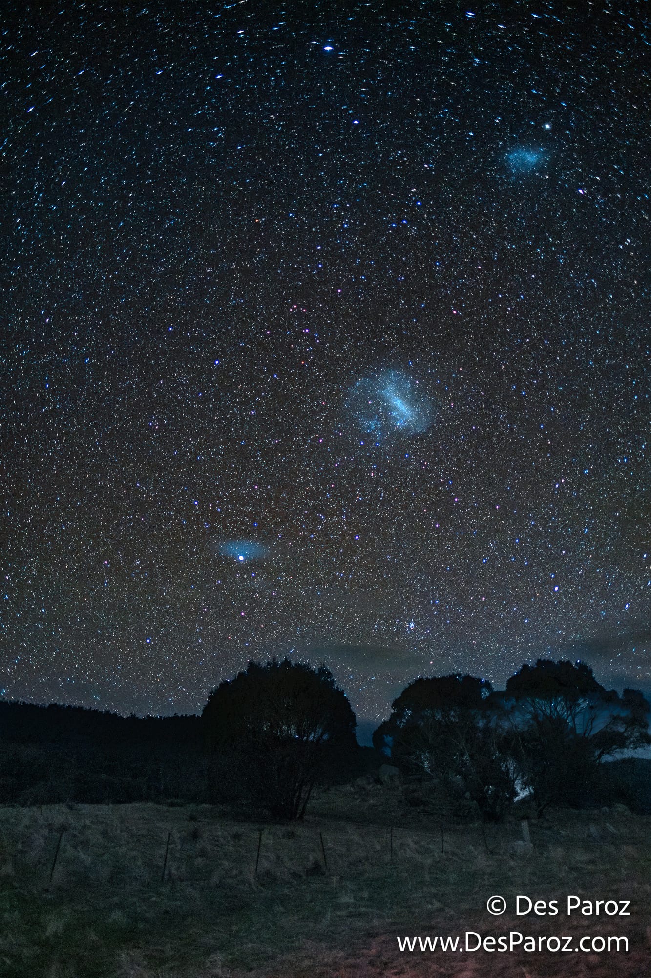 Clouds on a Cloudless Night