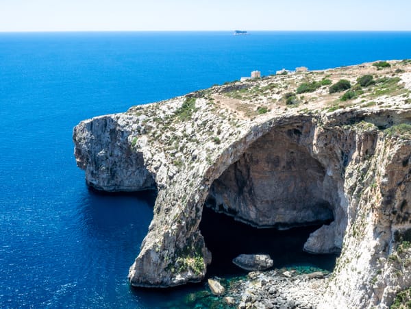 Malta's Blue Arch