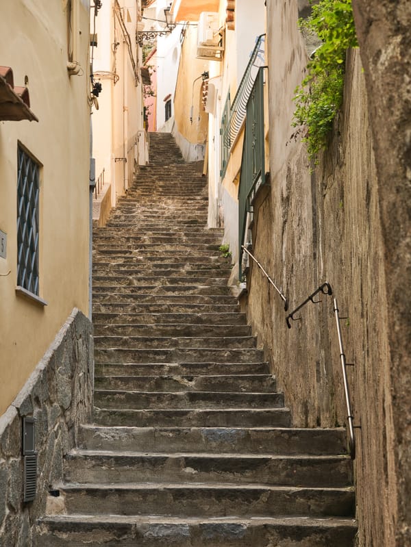 Stepping Up in Positano