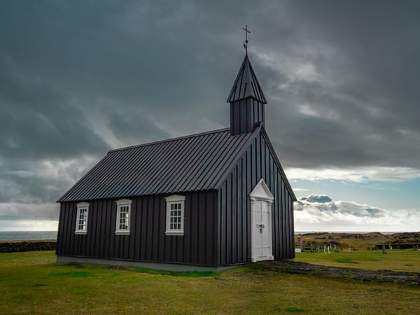 Dark Skies over the Black Church of Budir