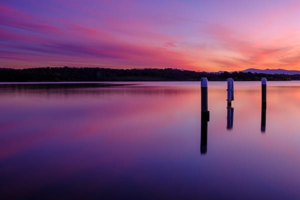Lake Burley Griffin Sunset